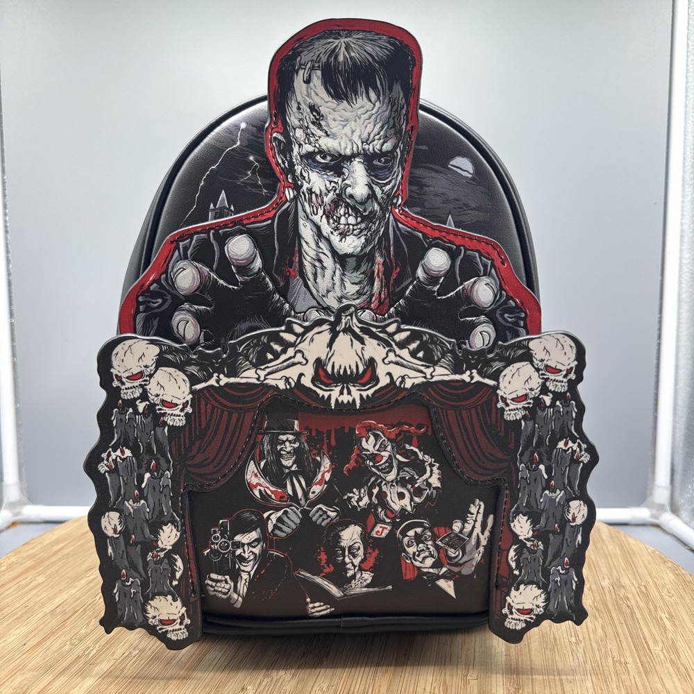2023 Universal Studios Halloween Horror Nights HHN Icons Mini Backpack EUC